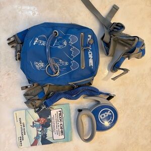 Blue Kids Adventure Harness